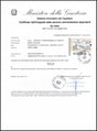 Certificato sanzioni amministrative